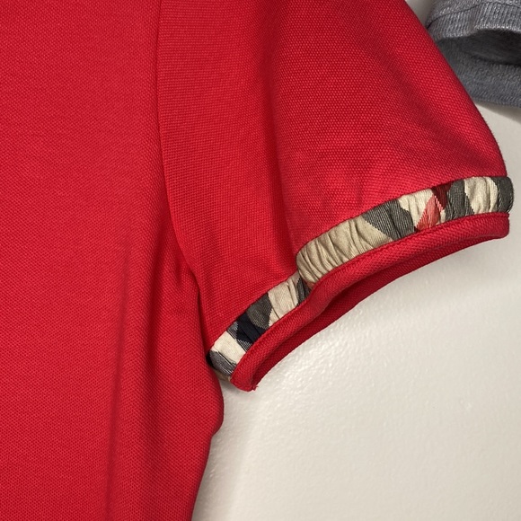 2 Burberry Women' s Polo Shirts, small, Gray, Pink. - Picture 6 of 8